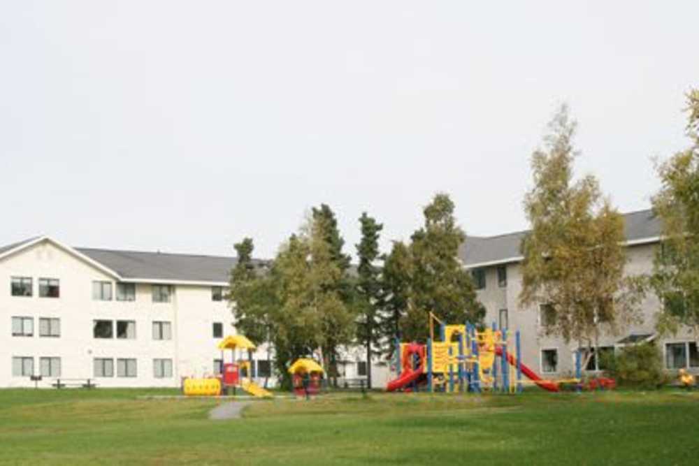 Playground at Jewel Lake Villa in Anchorage, Alaska