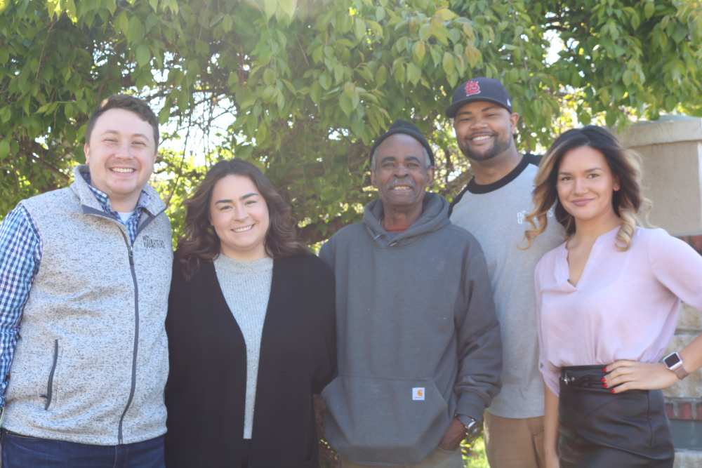 Group of residents and team members at The Quarters at Columbia in Columbia, Missouri