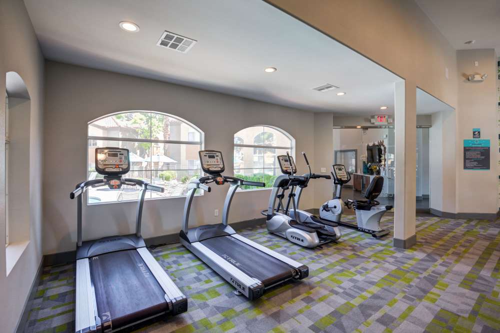Fitness center at Collage in Las Vegas, Nevada