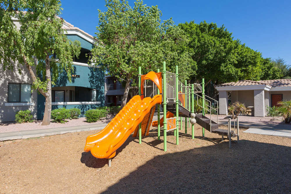 Children's playground at Morada West in Phoenix, Arizona