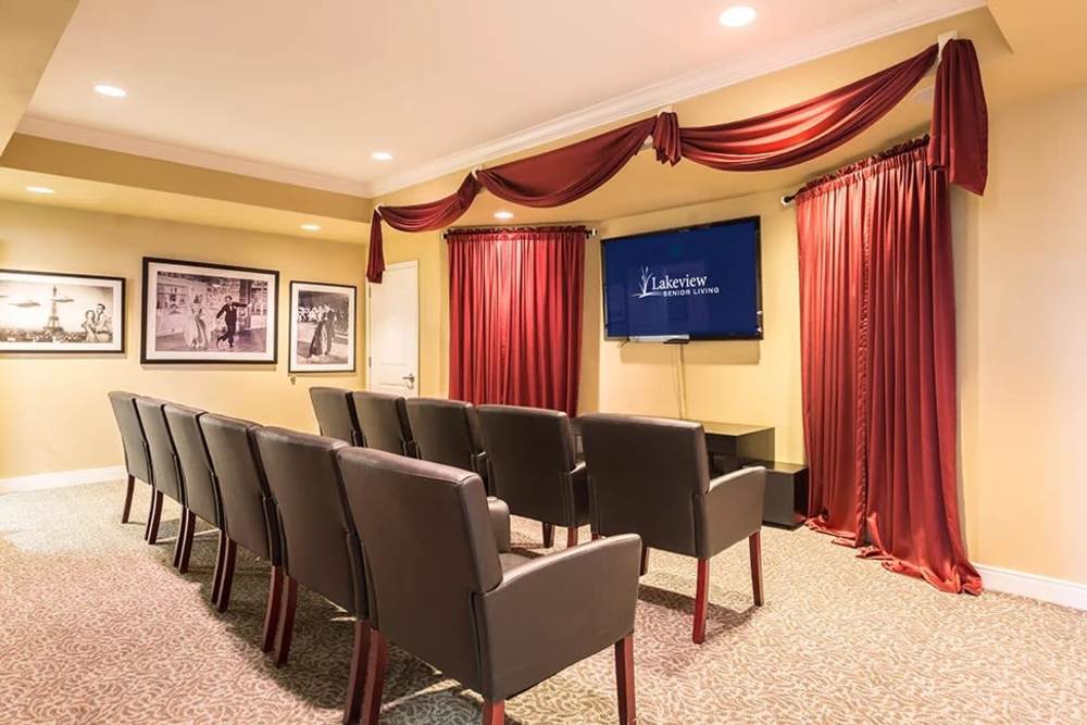 Theatre at Lakeview Senior Living in Lakewood, Colorado