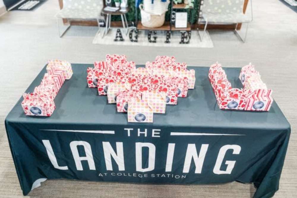 Valentine's Day event at The Landing at College Station in College Station, Texas