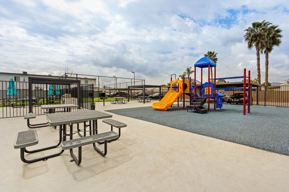 Kids playground area at Terre at Bradley in El Cajon, California