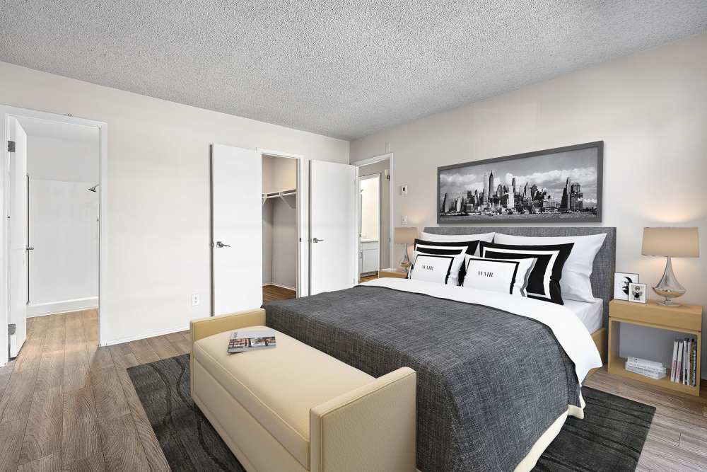 Spacious bedrooms at ALTA in El Cajon, California