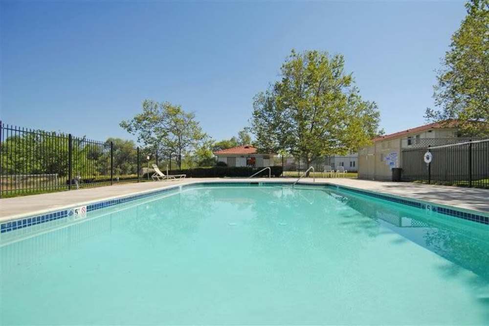 Swimming pool at Terre at Canyon in Ramona, California
