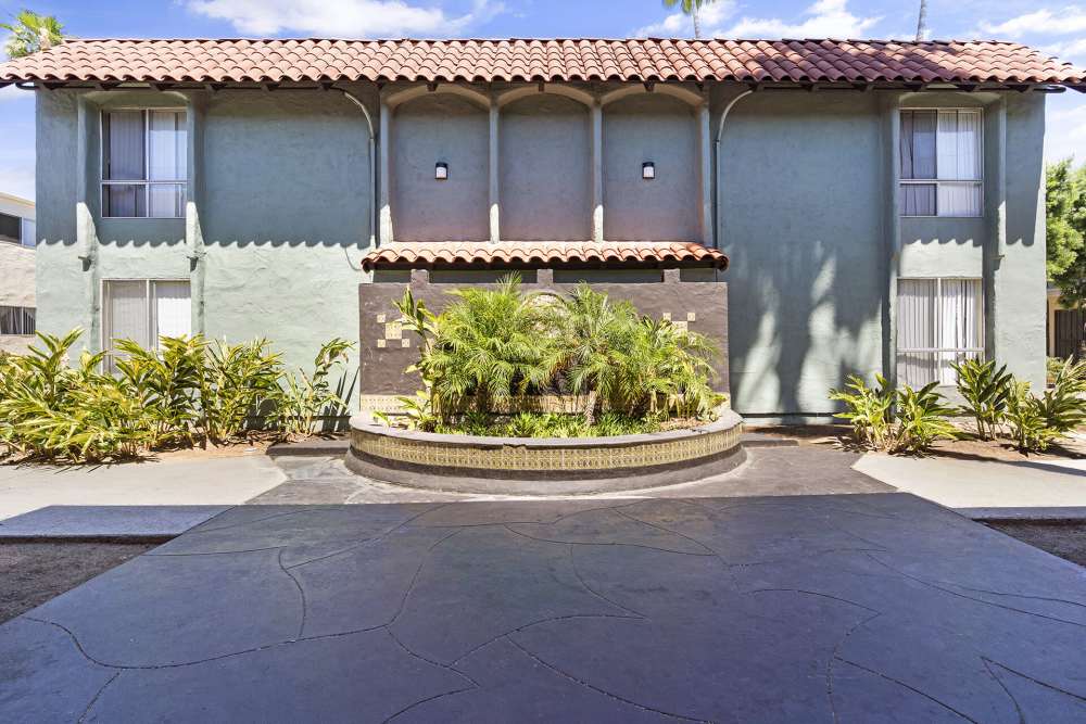 Great landscaping at Terre at Mollison in El Cajon, California