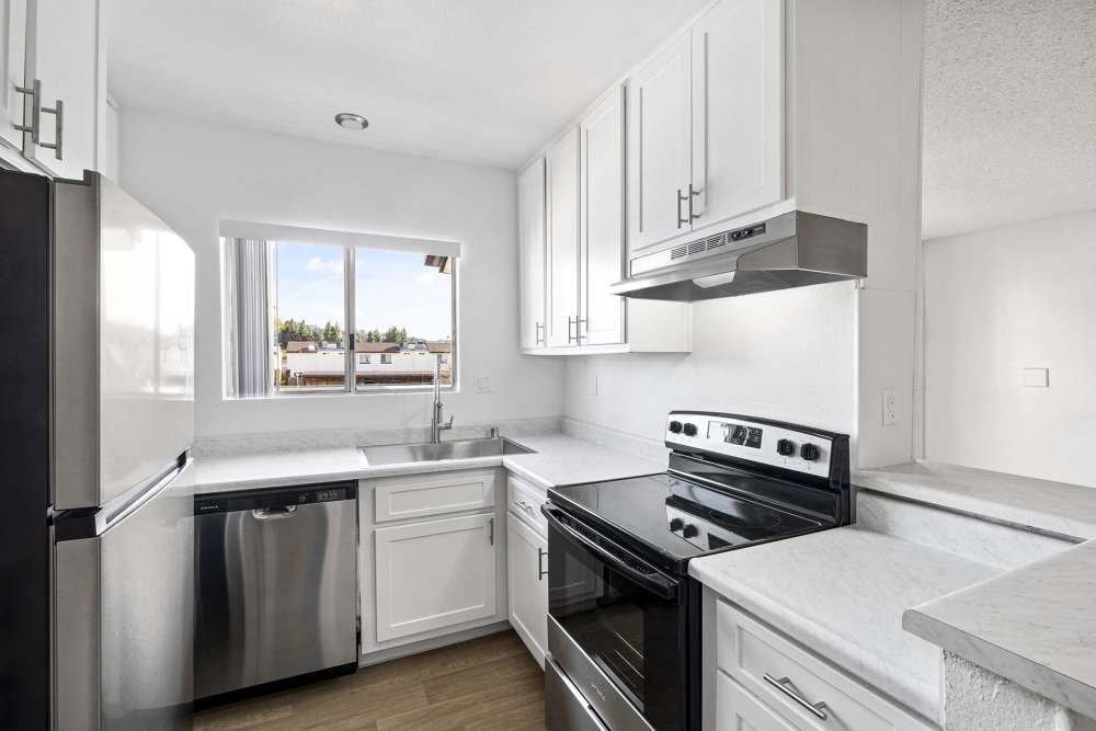 Modern kitchen at Terre at Mollison in El Cajon, California