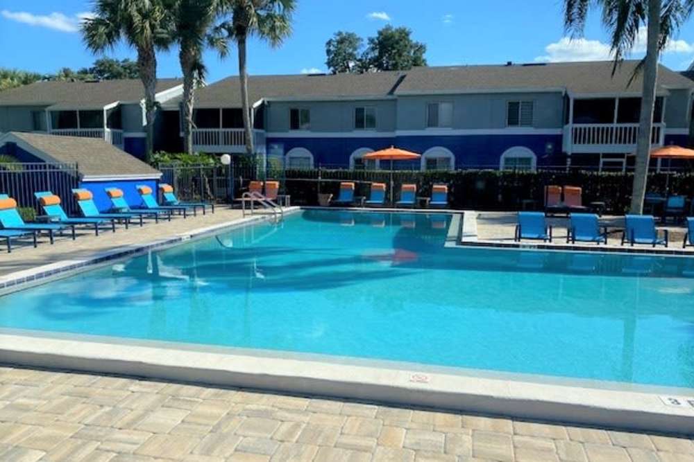 Swimming pool at Latitude 28 in Altamonte Springs, Florida