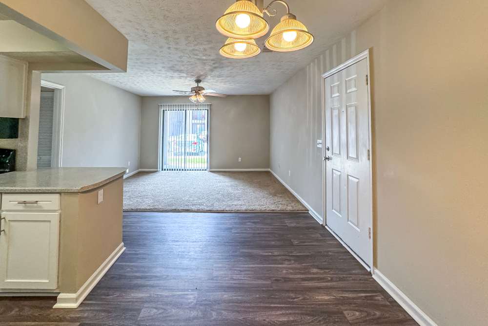 Relax at our spacious homes at Greenleaf Apartments in Phenix City, Alabama