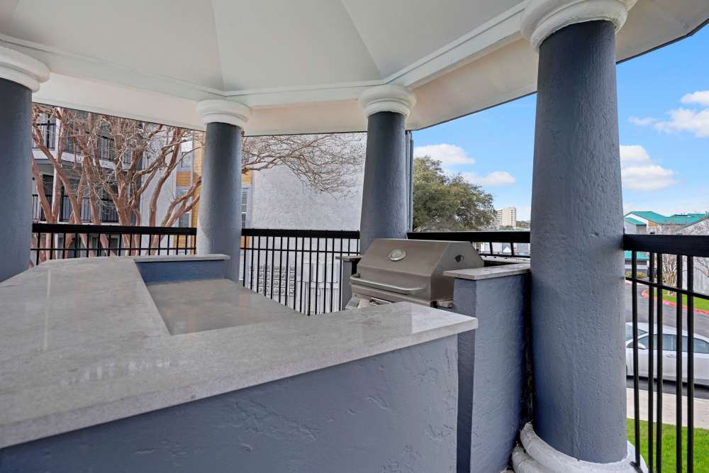 Relax in our balconies with beautiful views at The Clara in San Antonio, Texas