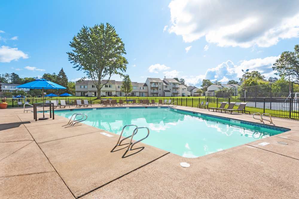 Swimming pool at Penbrooke Meadows in Penfield, New York.
