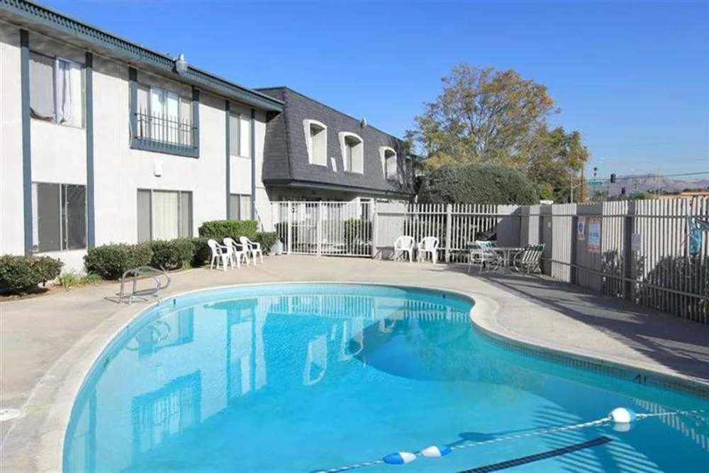 Swimming pool at Terre at Sandalwood in El Cajon, California