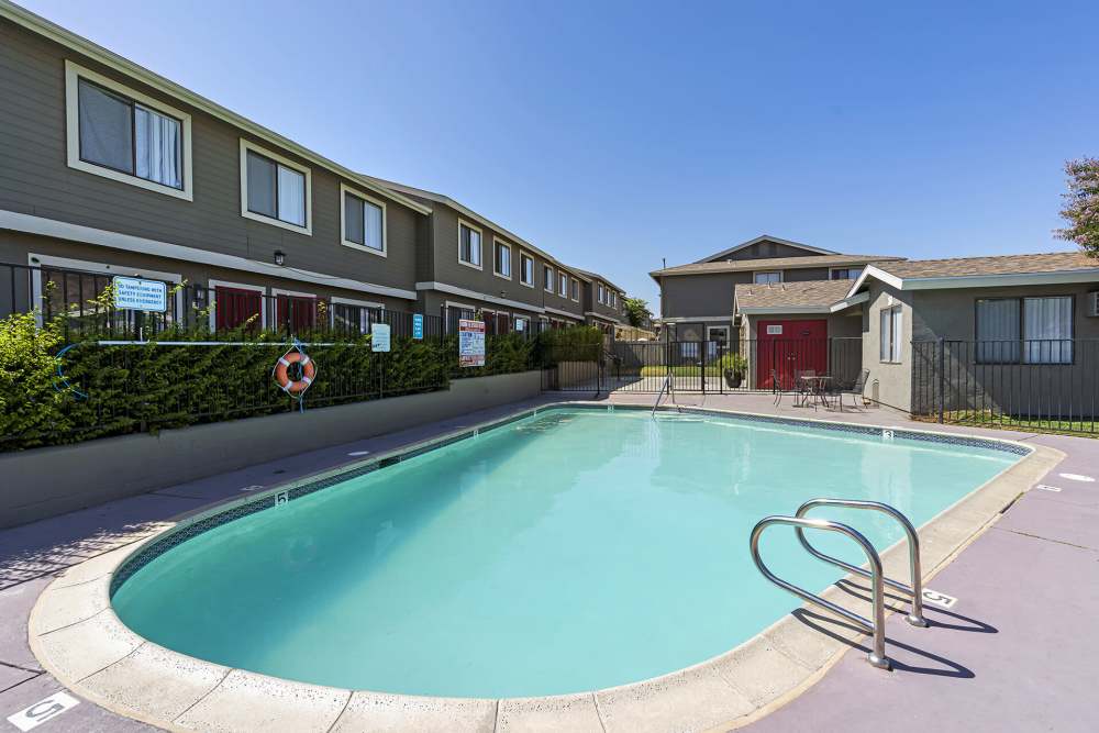 Swimming pool at Terre at E Bradley in El Cajon, California