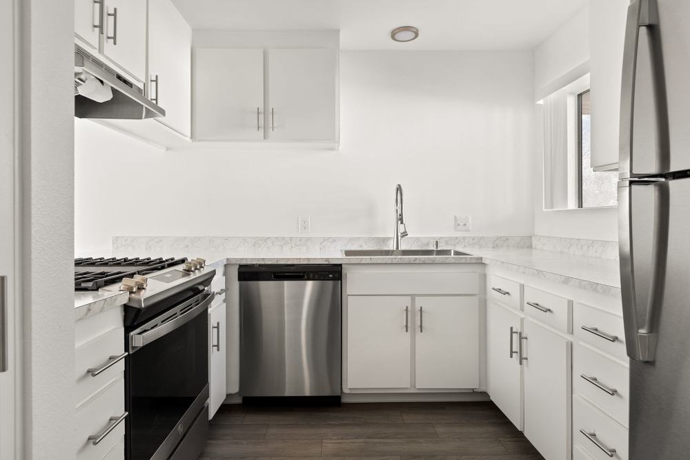 Modern kitchen at Mar at Grove in Imperial Beach, California