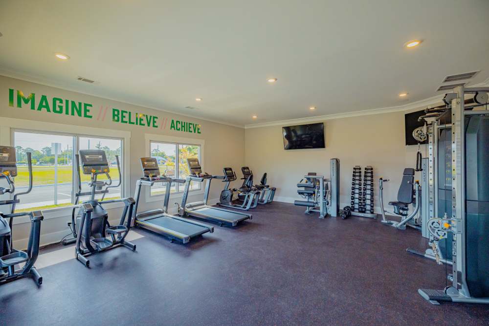 Fitness Center at Beverly Villas in Brunswick, Georgia
