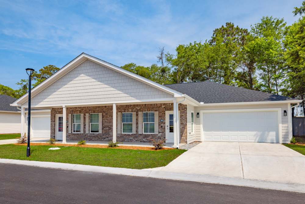 Exterior of one of our villas at Beverly Villas in Brunswick, Georgia