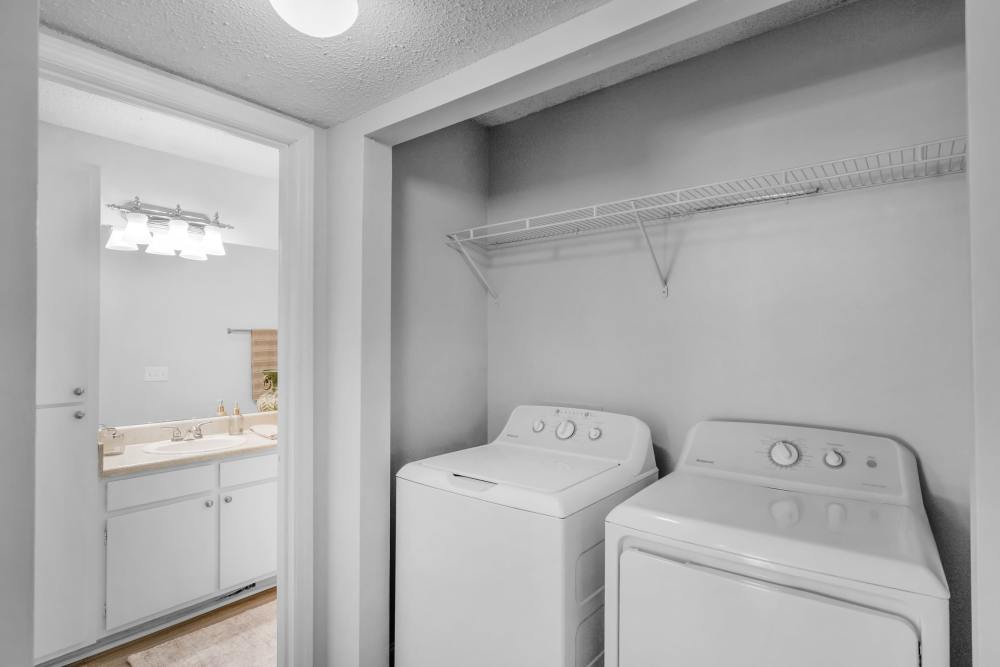 Laundry room at The Oasis at Regal Oaks in Charlotte, North Carolina