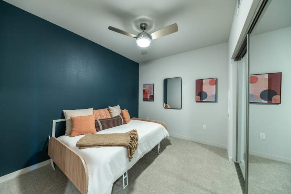 Guest bedroom at Reno Experience District in Reno,