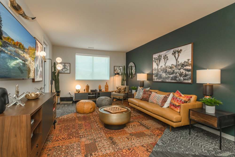 Living room at Reno Experience District in Reno,