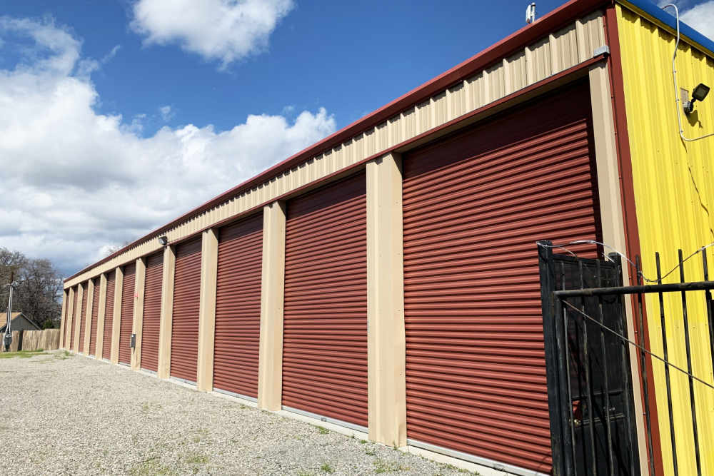 Storage units at South Main Mini Storage in Red Bluff, California