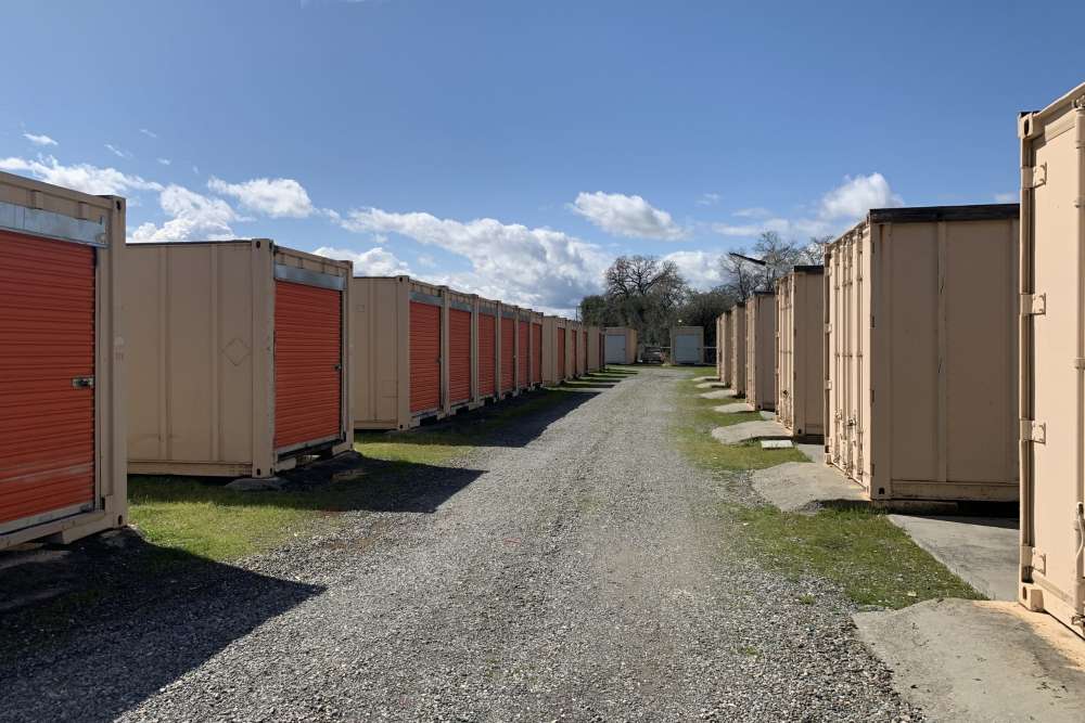 Clean facility at South Main Mini Storage in Red Bluff, California