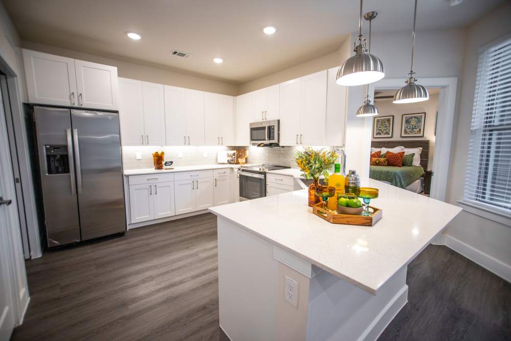 Modern kitchens at Watermere at Round Rock in Round Rock, Texas
