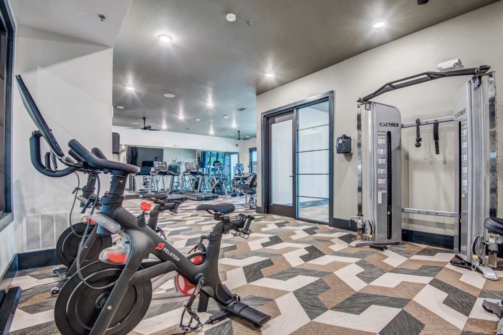 Fitness center at Watermere at Round Rock in Round Rock, Texas