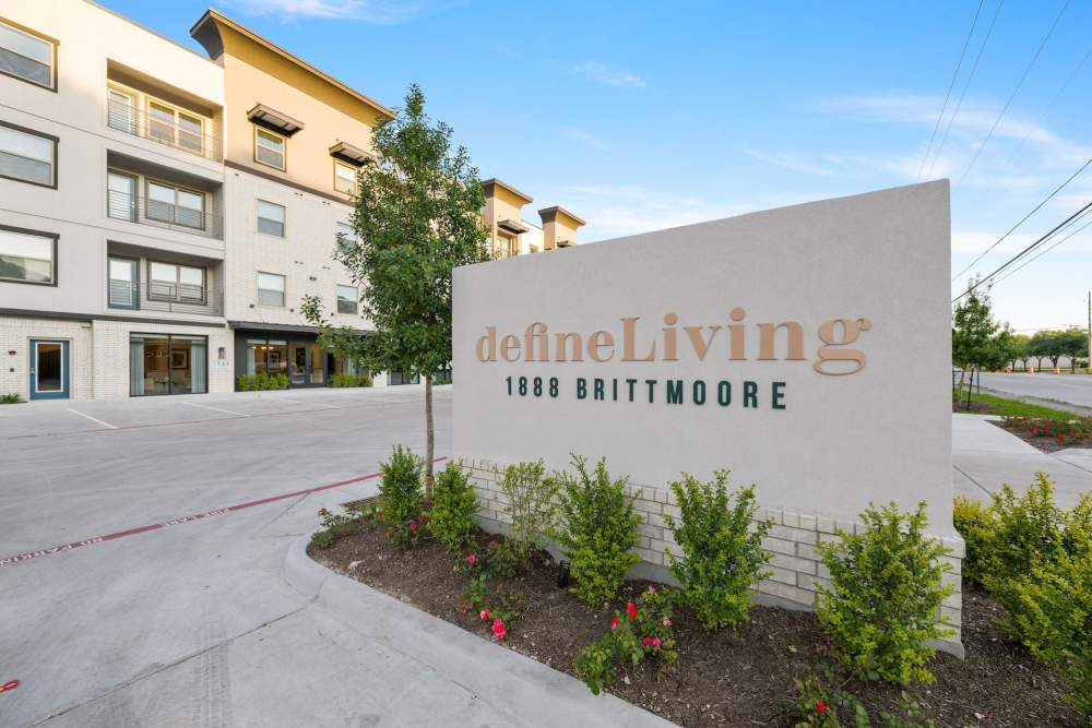 Building at Define Living at Brittmoore in Houston, Texas