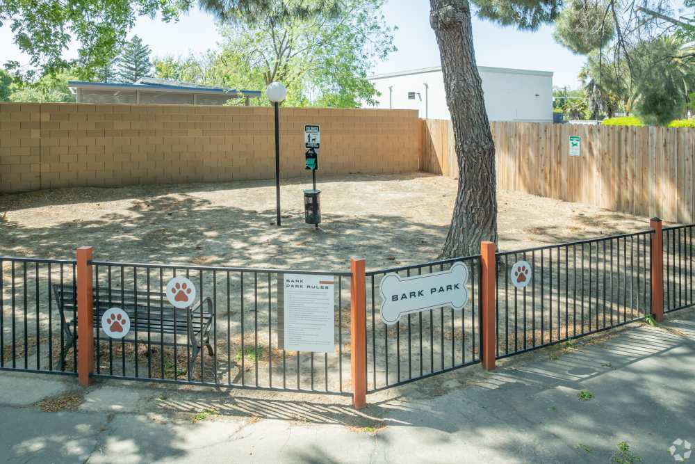 Dog Park at El Macero Apartments in Davis, California
