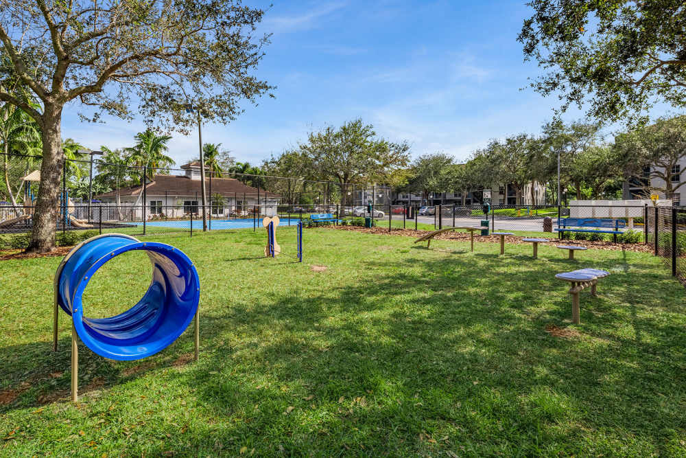 Bark Park at Boynton Place Apartments in Boynton Beach, Florida