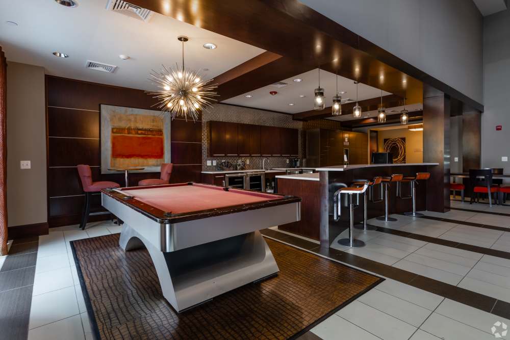 Pool table at 3350 at Alterra in Hyattsville, Maryland