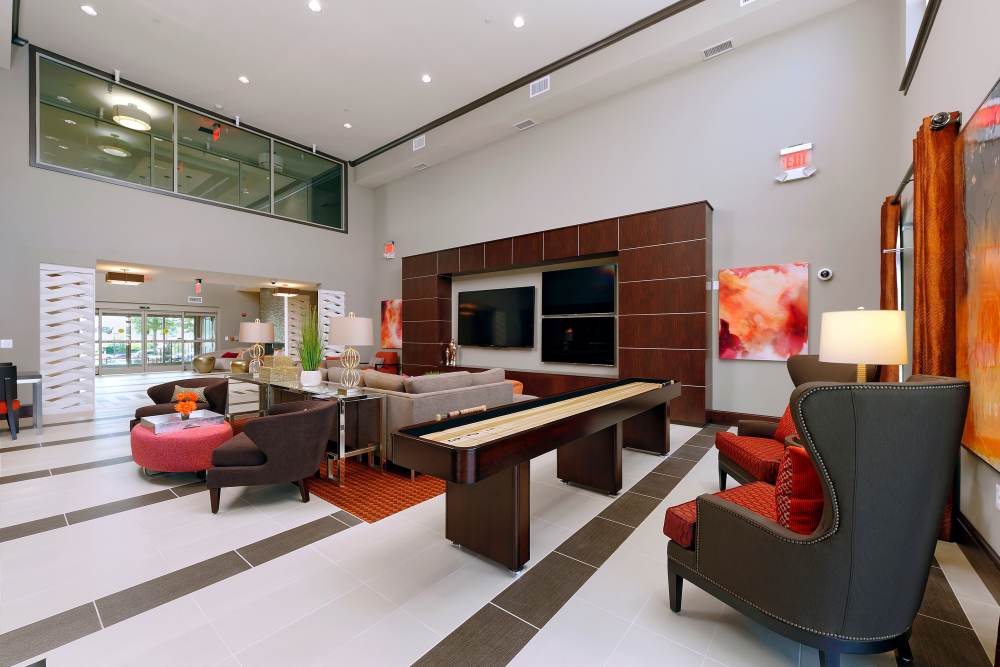 Large community space at 3350 at Alterra in Hyattsville, Maryland