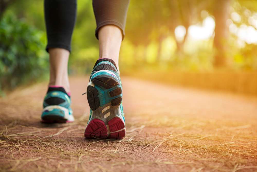 Running trails near Shenandoah Commons in Front Royal, Virginia