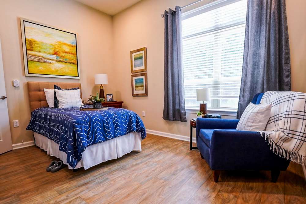 Spacious bedroom at Harmony at Independence in Virginia Beach, Virginia