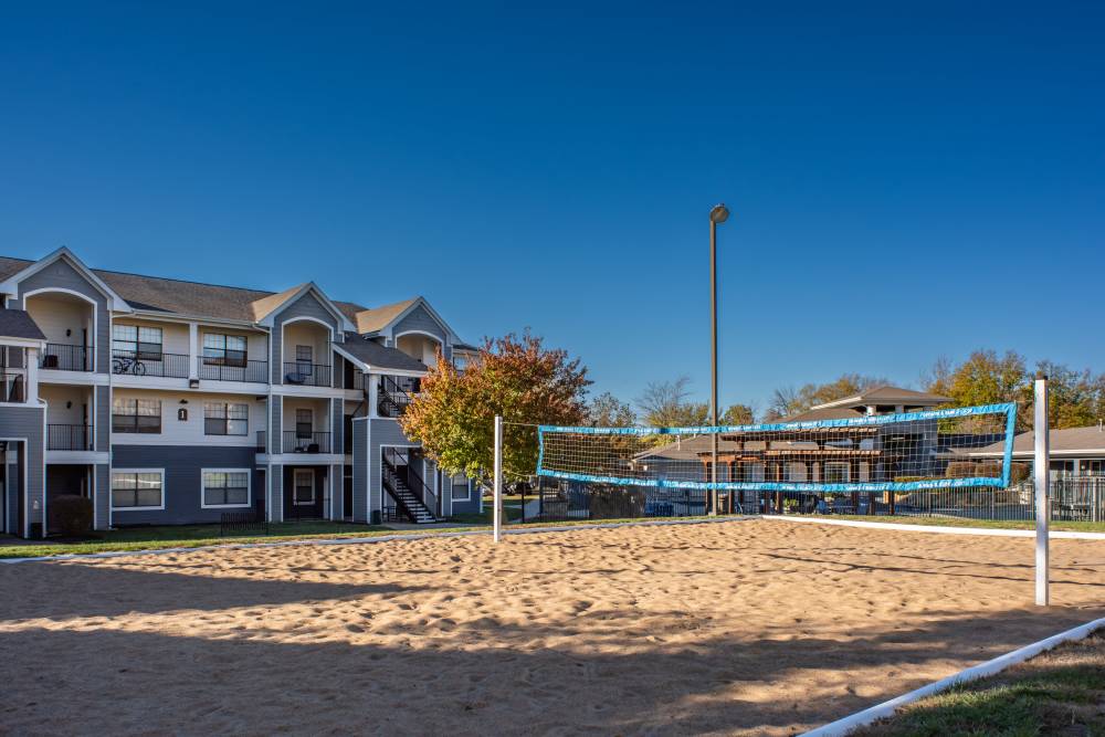 Beach volleyball at The Reserve on West 31st in Lawrence, Kansas