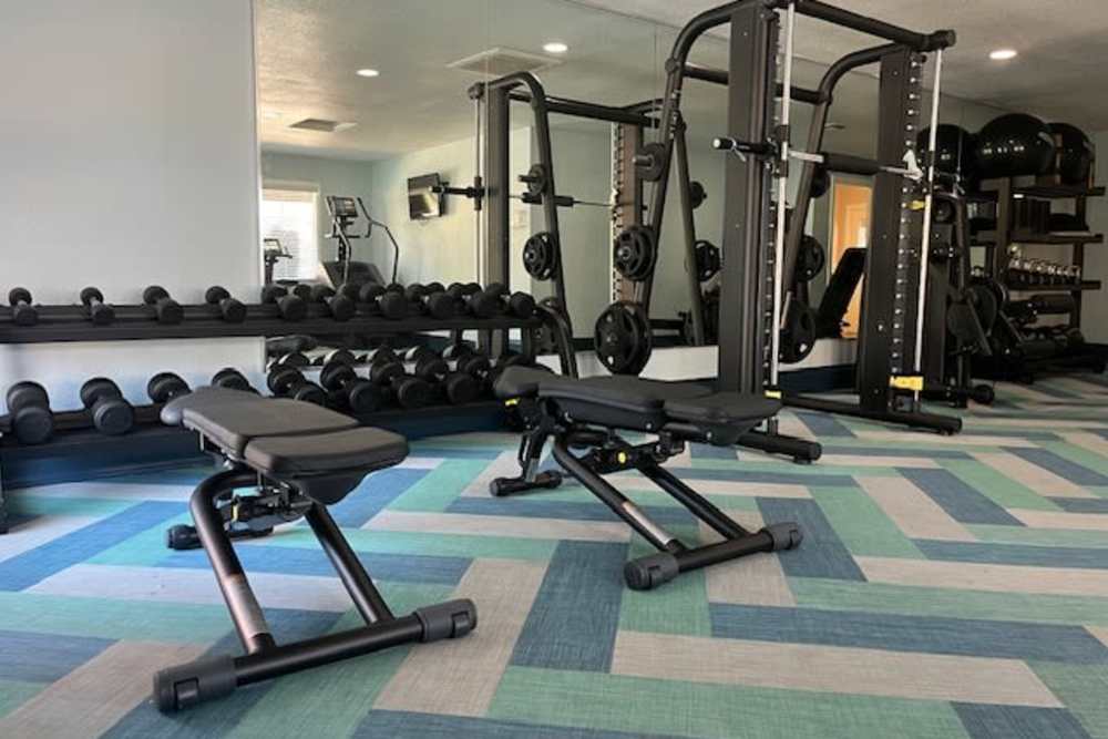 Gym at Torrey Ridge in Fresno, California