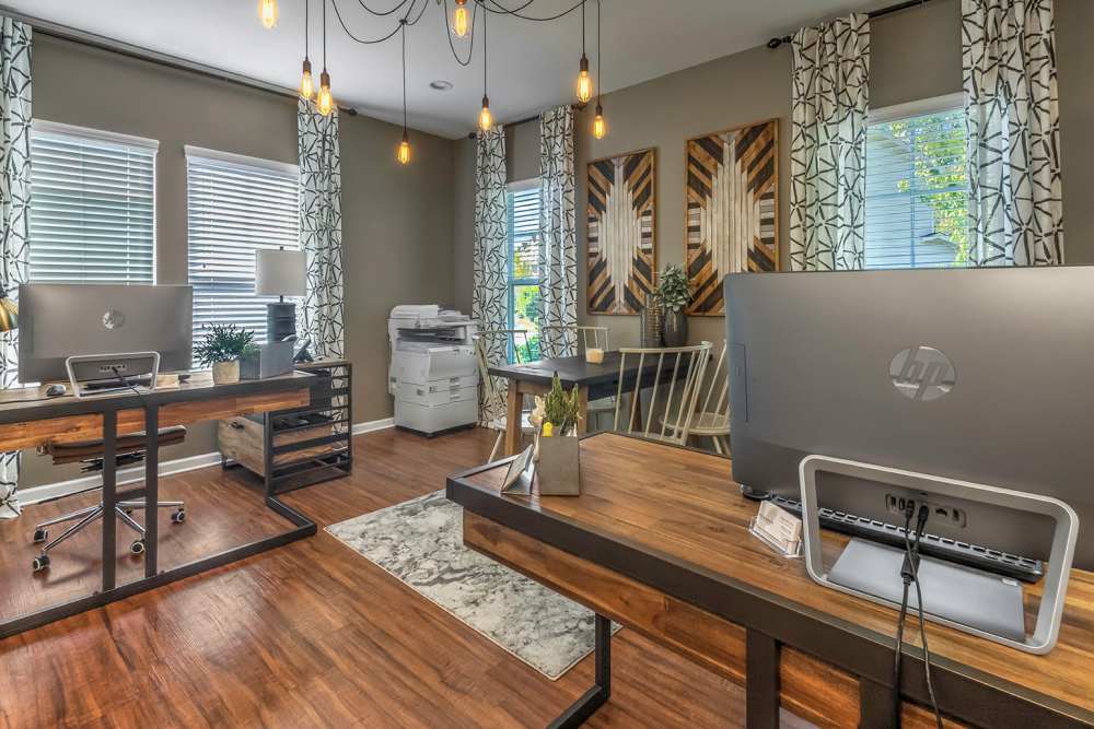 Cyber cafe at Durham Park in Pooler, Georgia