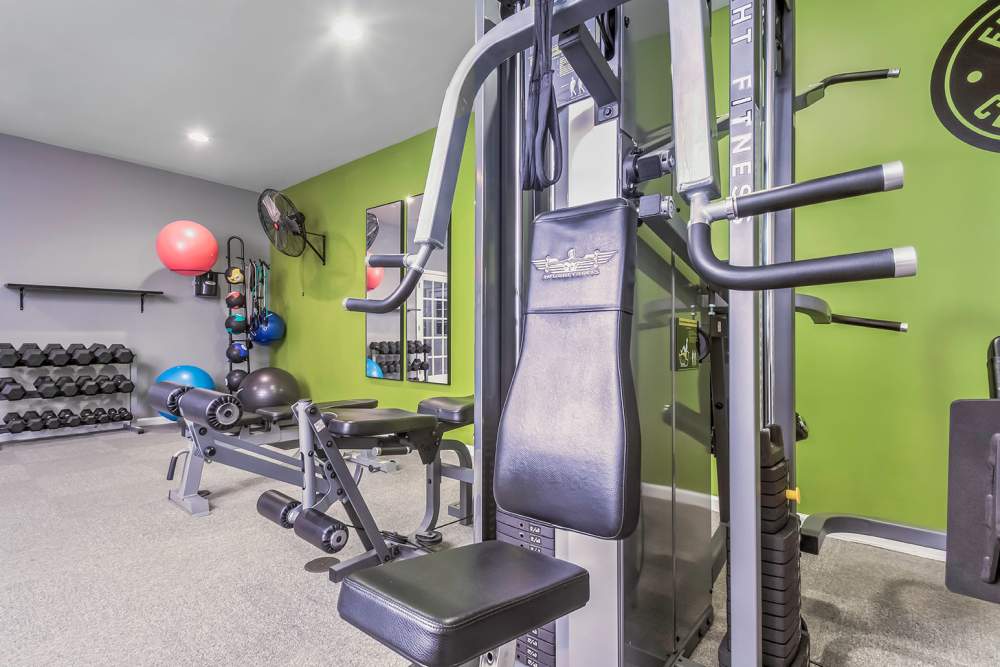 Fitness center at Durham Park in Pooler, Georgia