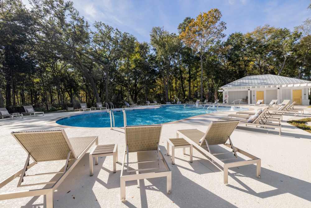 Swimming pool at Park Circle Village in North Charleston, South Carolina