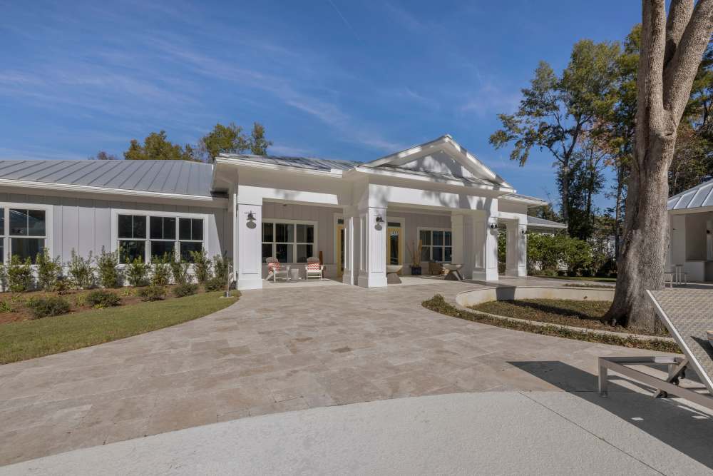 Clubhouse exterior at Park Circle Village in North Charleston, South Carolina