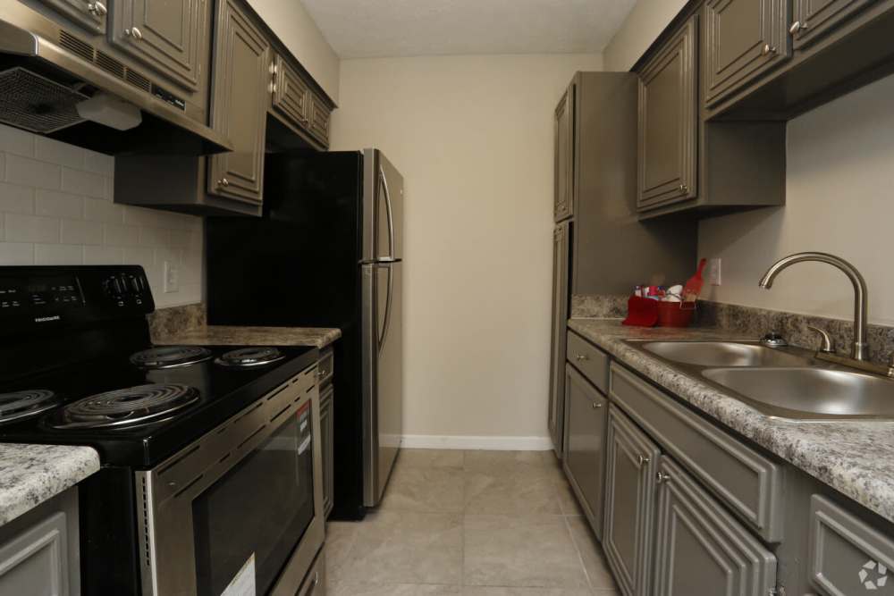 Kitchen at The Arlington in Jackson, Mississippi
