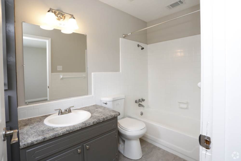 Bathroom at The Arlington in Jackson, Mississippi