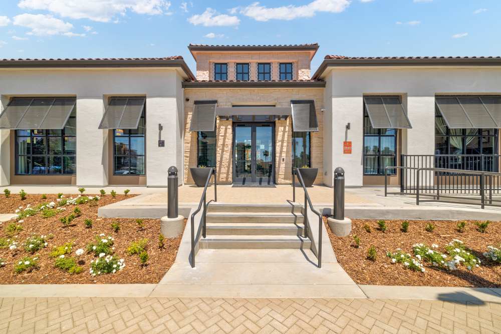 Luxury Entrance of the Apartments at Broadstone Villas in Folsom, California