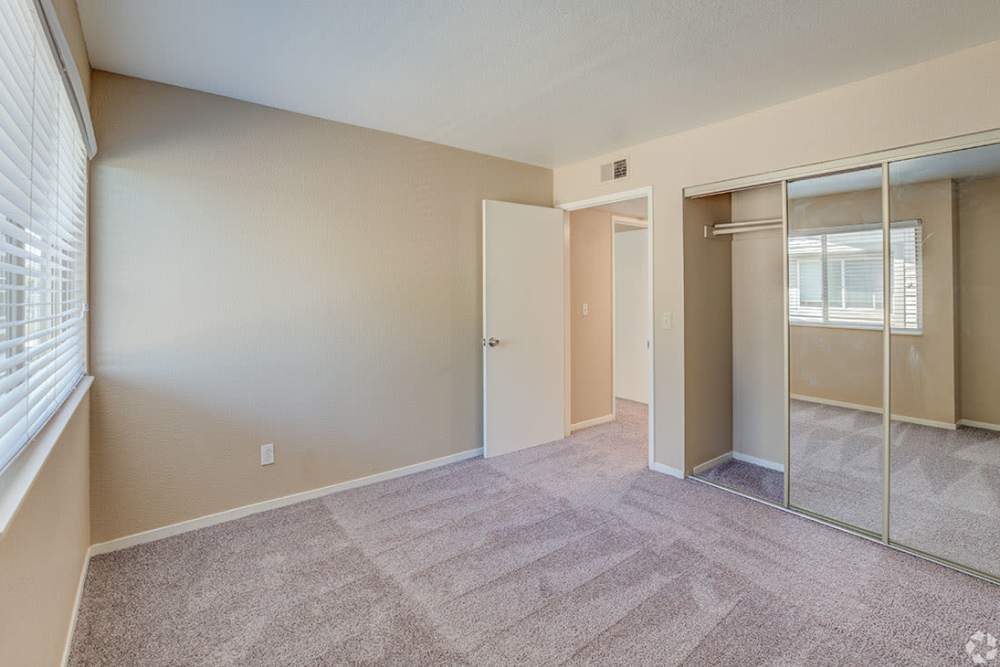 bedroom with sunlight at Canyon Manor in American Canyon, California