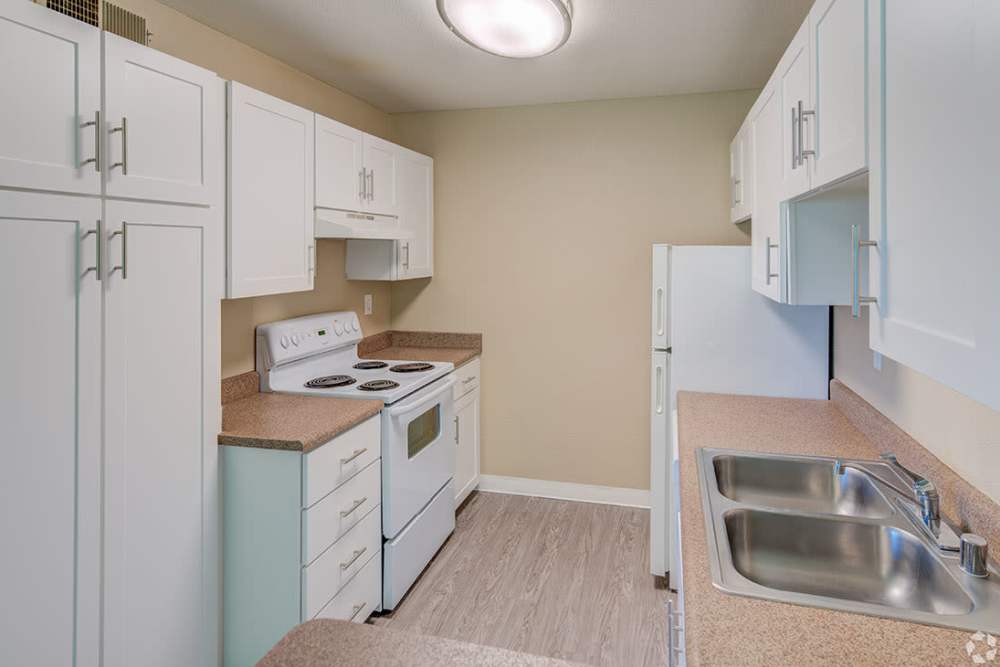 updated kitchen at Canyon Manor in American Canyon, California