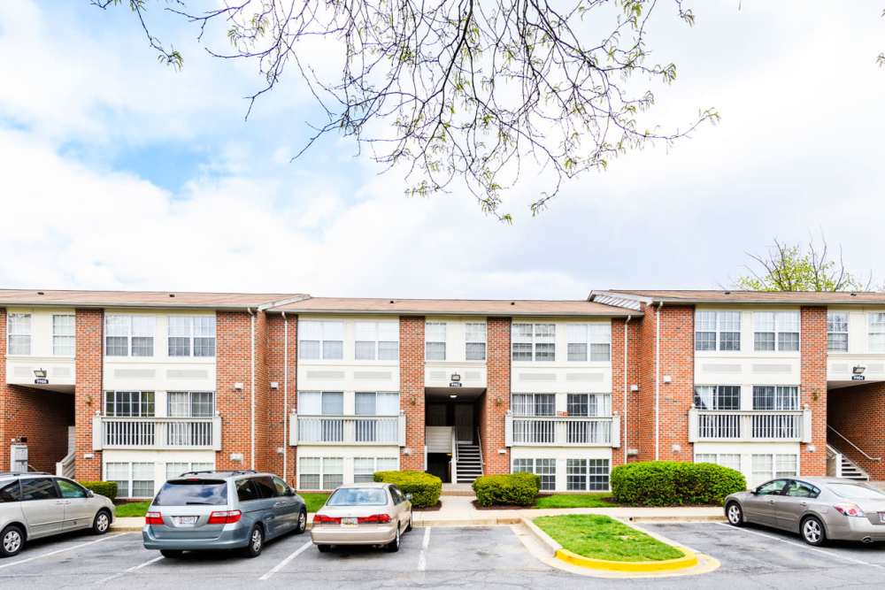 Parking outside at Montgomery Club in Gaithersburg, Maryland