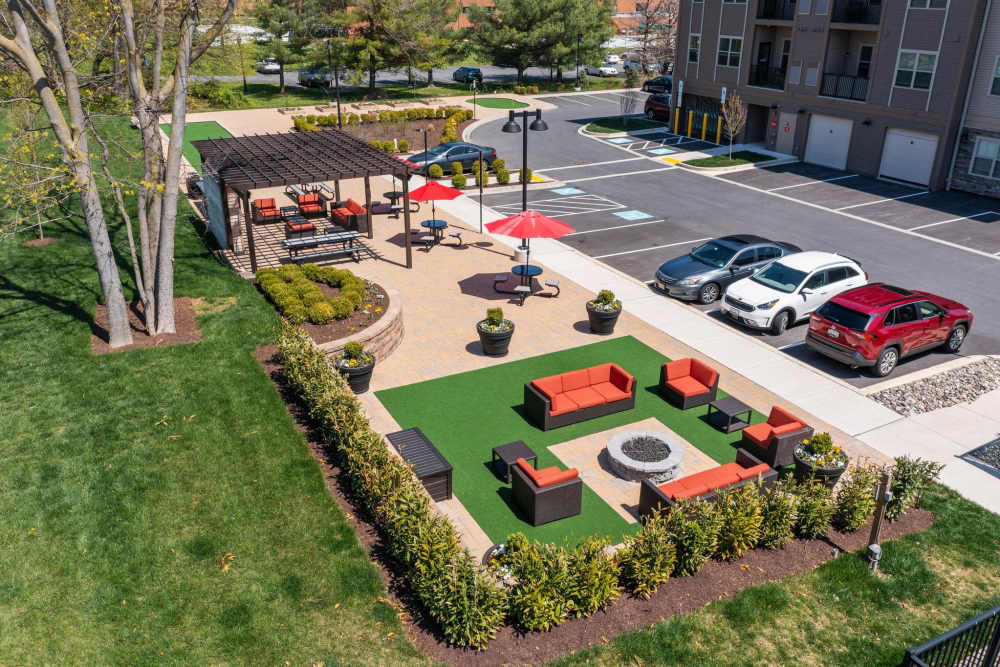 Birds eyes view of East of Market in Frederick, Maryland