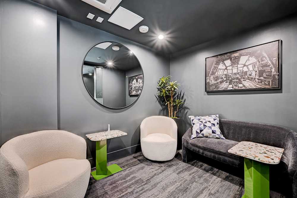 Co-working lounge at The Ellison in Las Vegas, Nevada