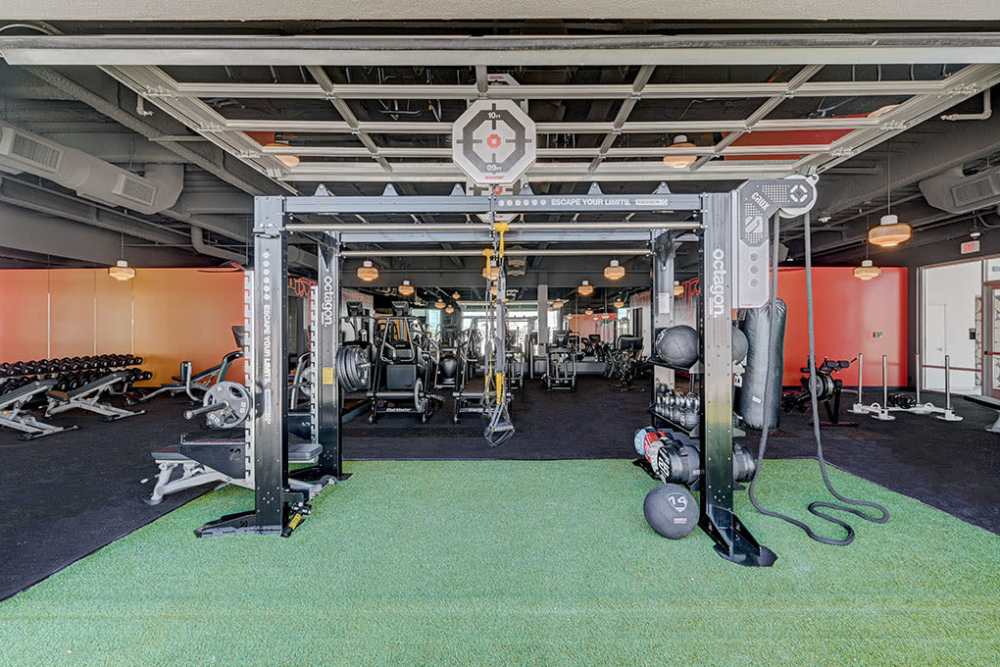 Stay fit in our fitness center at The Ellison in Las Vegas, Nevada
