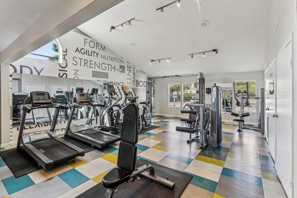 Fitness center at Southfield in Nottingham, Maryland